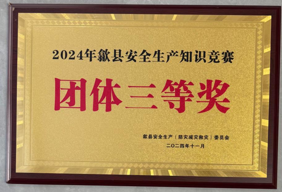 團體三等獎